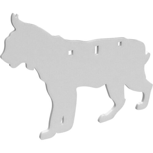 1408882_1.jpg Birchwood Casey Ar500 Silhouette 1-Hole Bobcat 3/8"