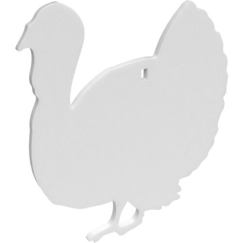 1408885_1.jpg Birchwood Casey Ar500 Silhouette 1-Hole Turkey 3/8"