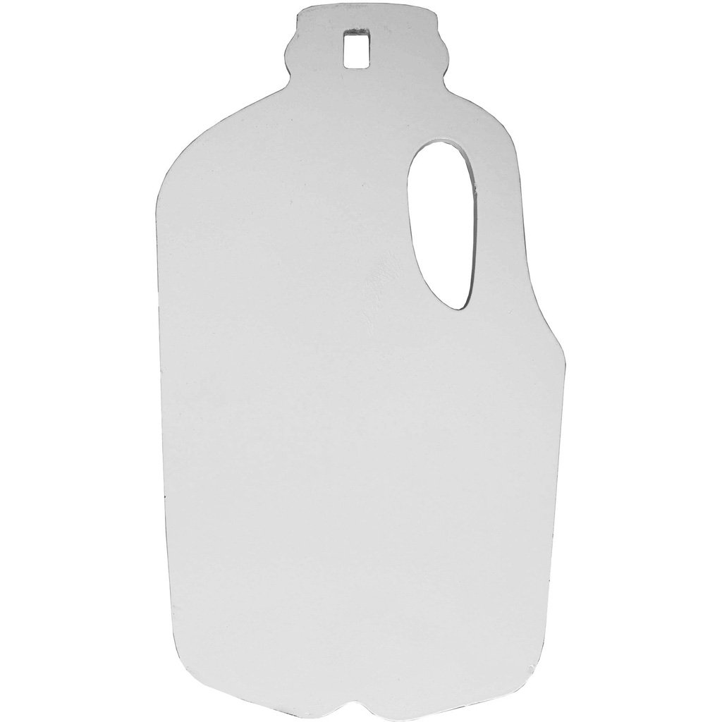 Birchwood Casey Ar500 Silhouette 1-Hole Milk Jug 3/8"