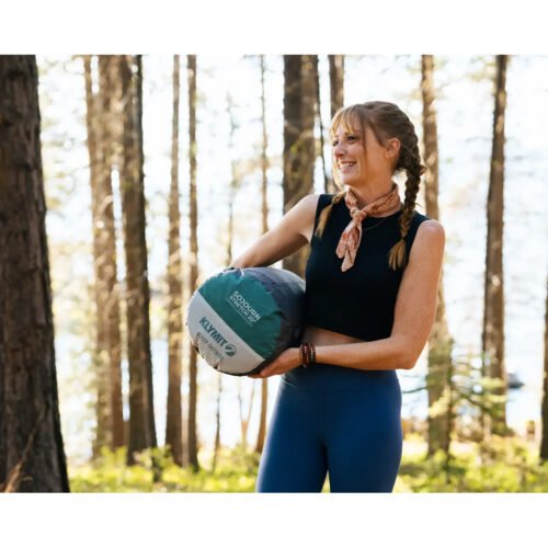 Klymit Sojourn Stretch 20 Sleeping Bag Gray/Blue