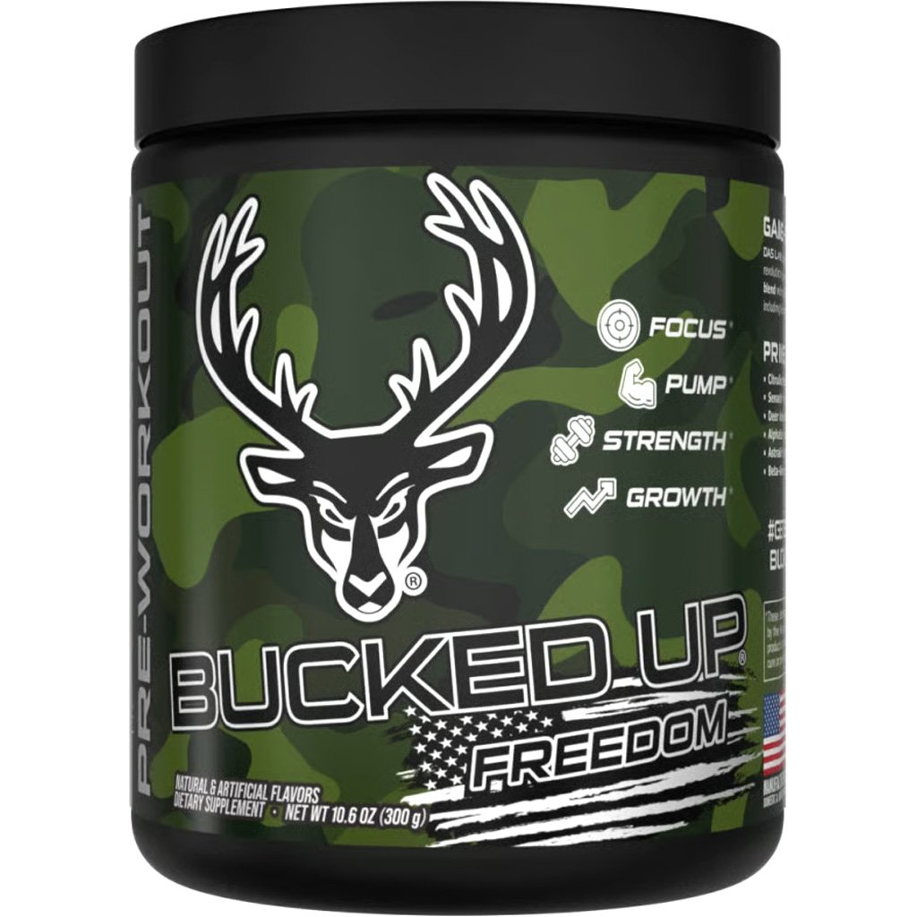 1409881_1.jpg Bucked Up Pre-Workout Freedom Grape 30 Serving Tub