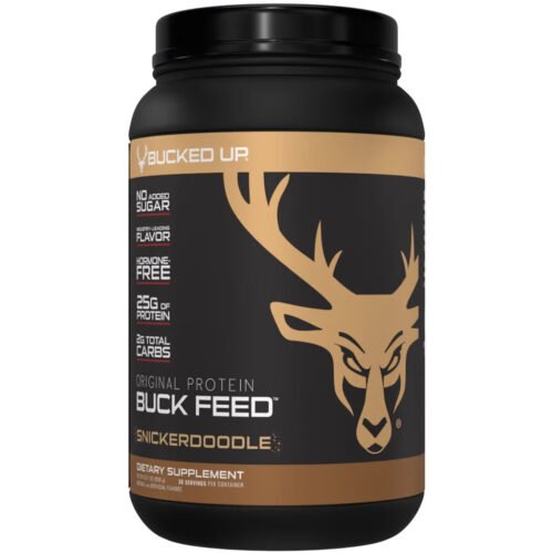 1409899_1.jpg Bucked Up Buck Feed Protein Snickerdoodle 30 Serving Tub