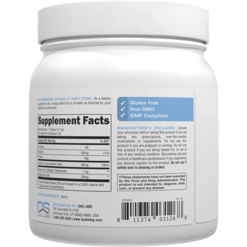 1409902_2.jpg Bucked Up Collagen Peptides 30 Serving Tub