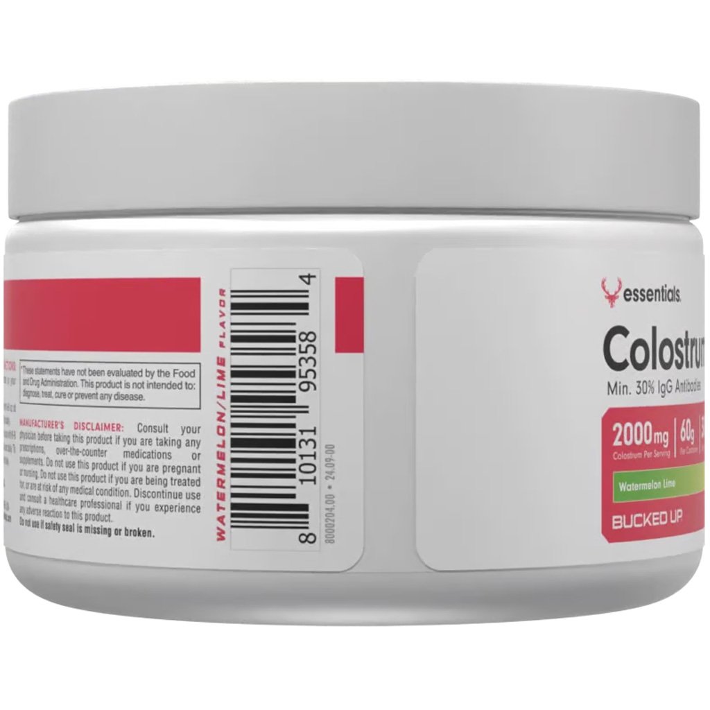 Bucked Up Colostrum Antibody Supplement Melon/Lime 30 Serving Tub