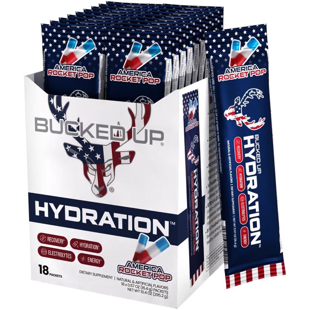 Bucked Up Hydration 2.0 Rocket Pop 18ct Box