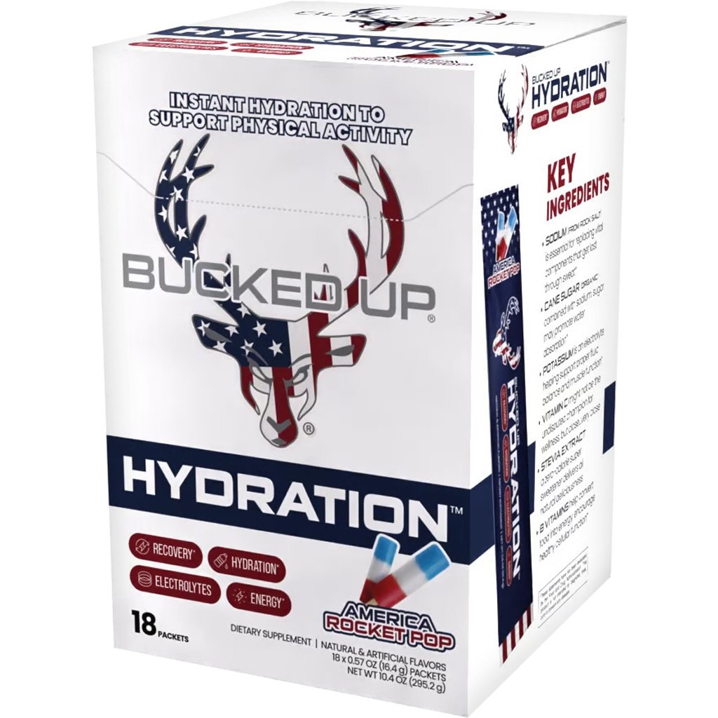 Bucked Up Hydration 2.0 Rocket Pop 18ct Box