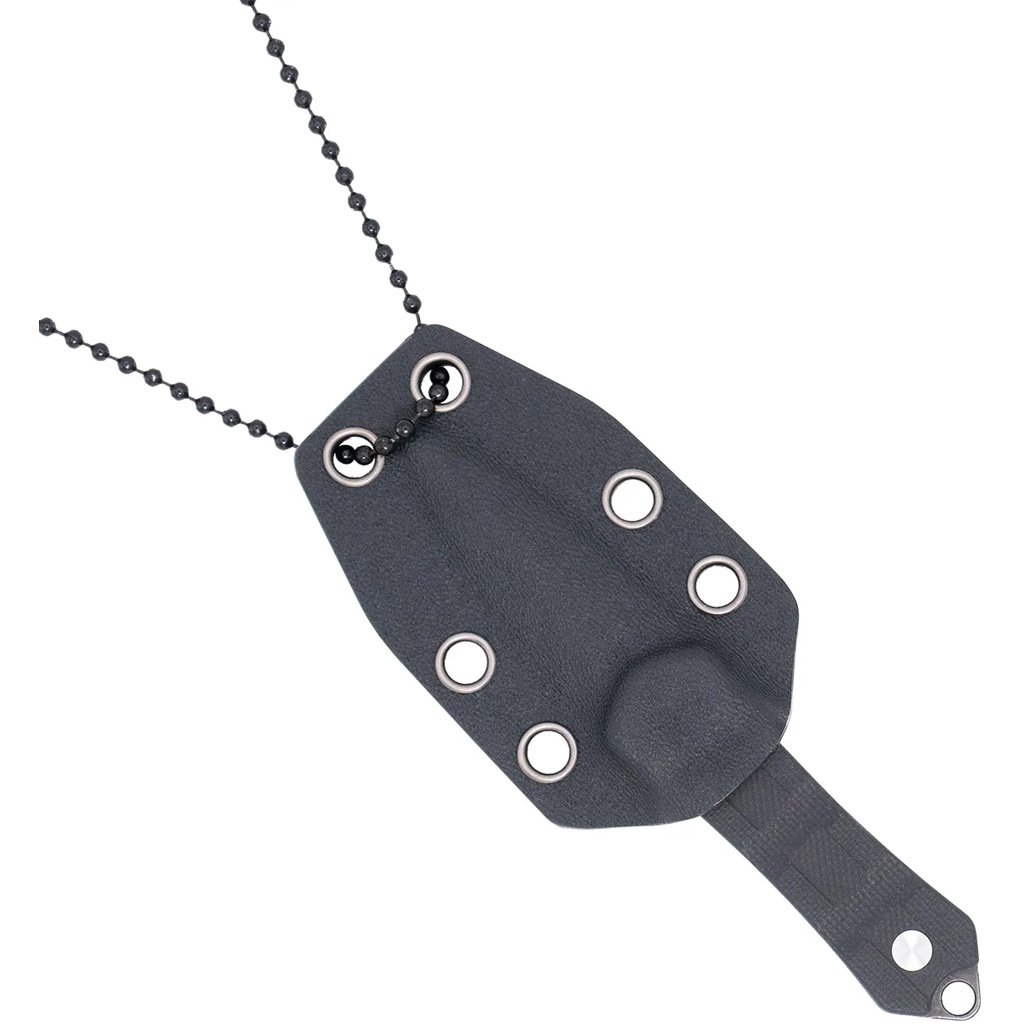 CobraTec Guardian Neck Knife Tanto Blade Small Black