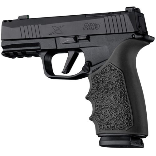 Hogue HandAll Beavertail Grip Sleeve Sig Sauer P365-Xmacro Black