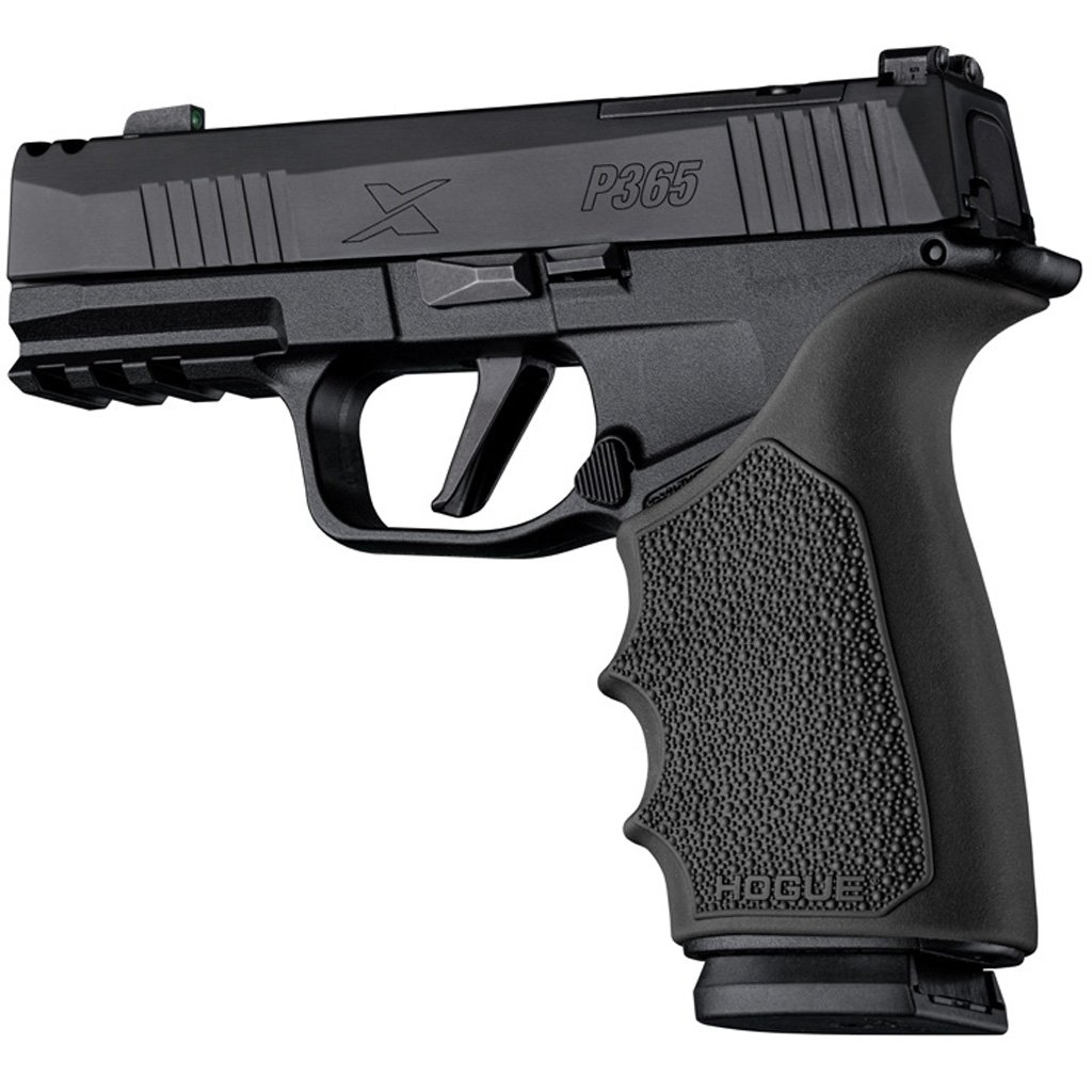 Hogue HandAll Beavertail Grip Sleeve Sig Sauer P365-Xmacro Black