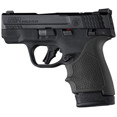 Hogue HandAll Beavertail Grip Sleeve S&W M&P 9 Shield Plus Black