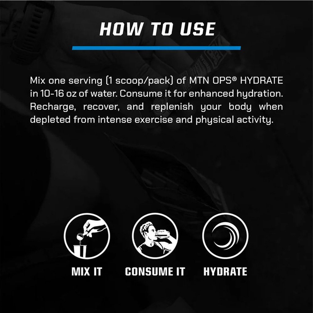 MTN Ops Hydrate Gnome's Nectar MEATEATER Trail Packs - 20ct