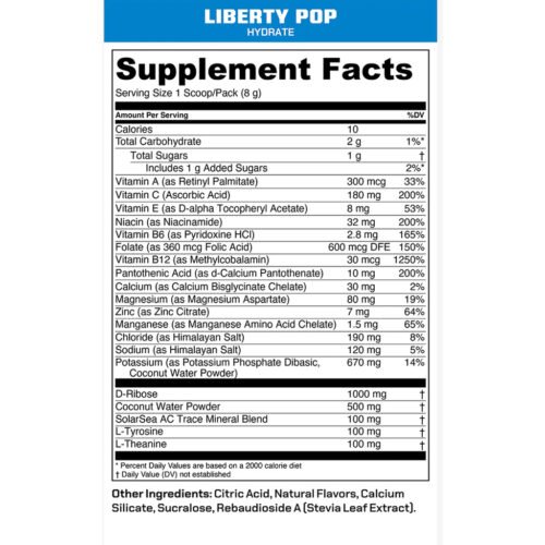 MTN Ops Hydrate Liberty Pop Trail Packs - 20ct