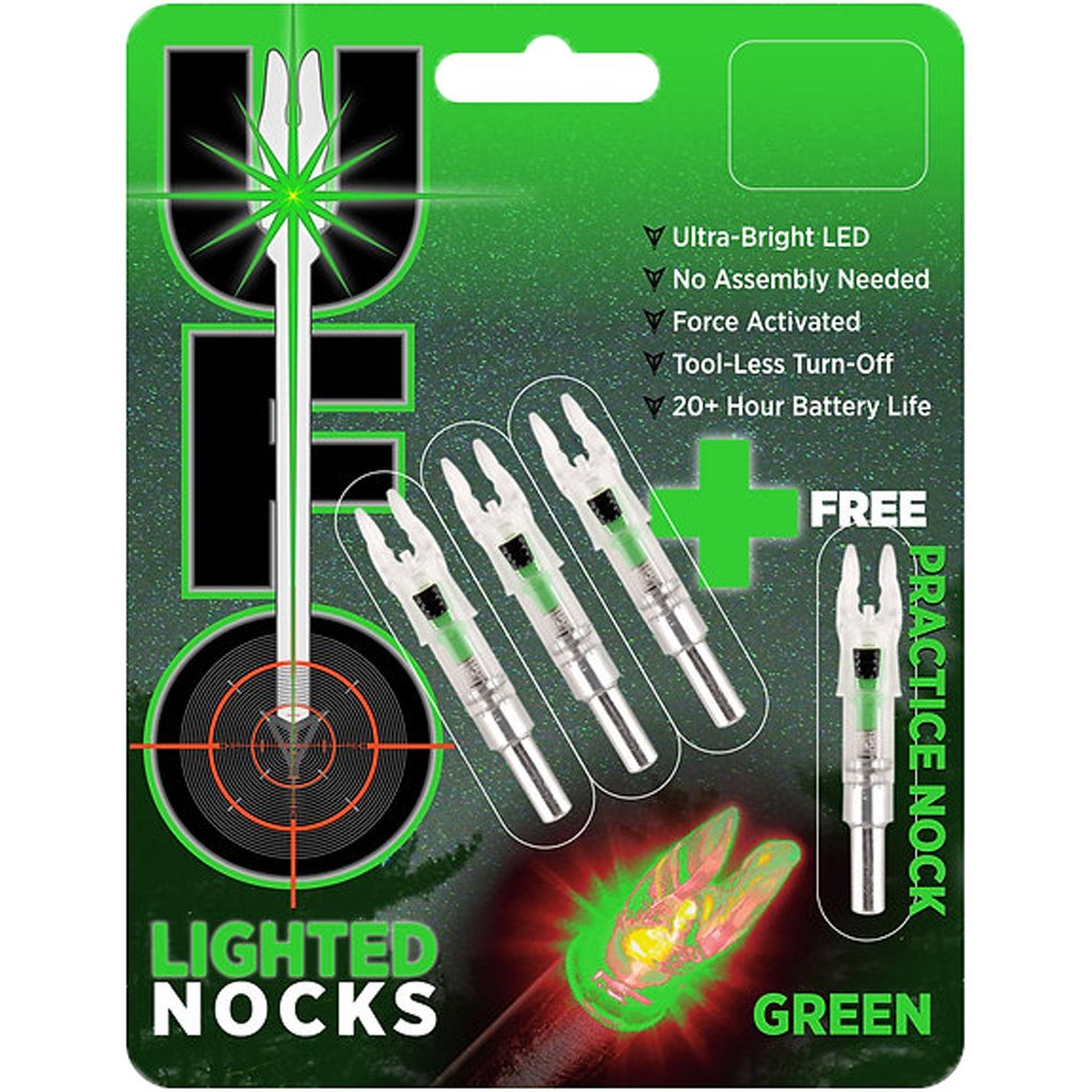 30-06 UFO Lighted Nock   Green .204 3+1 BP