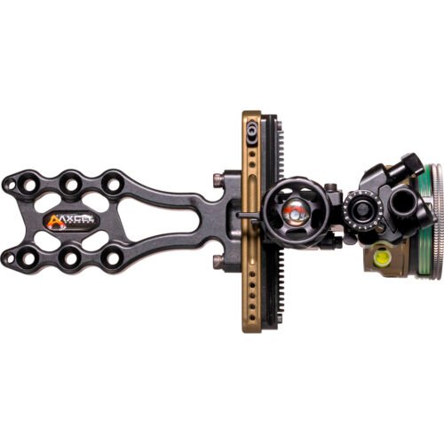 1501963_2.jpg Axcel LANDSLYDE Slider Tactical Bowhunting Sight AVX-41 Scope 1 Pin .019 Green Fiber