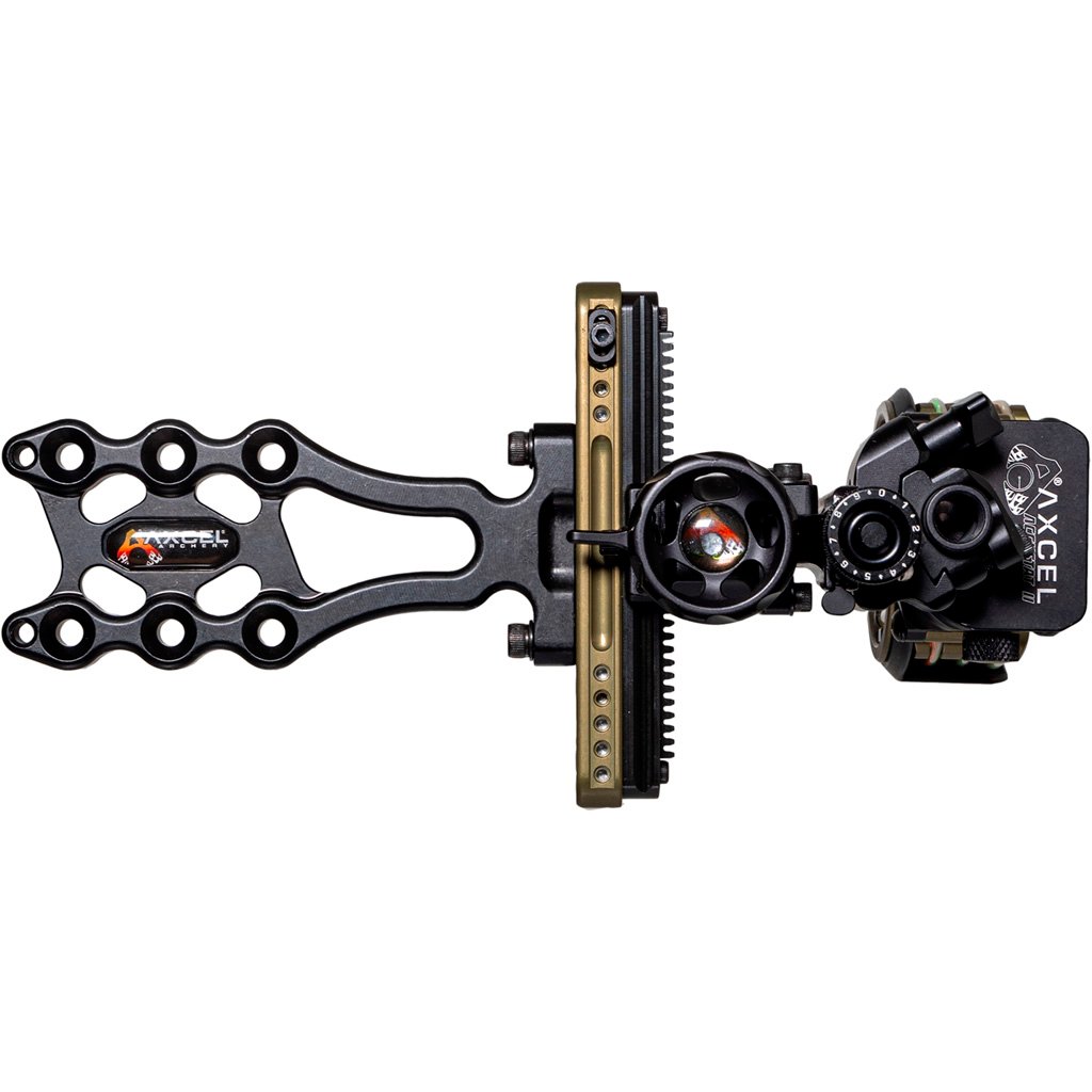 1501966_2.jpg Axcel LANDSLYDE Slider Tactical Bowhunting Sight AccuStat II Micro 3 Pin .019