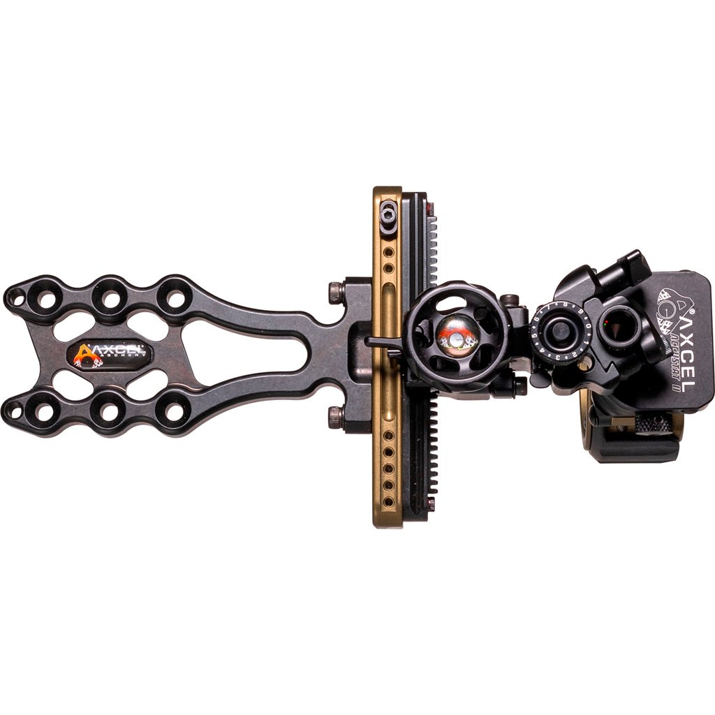 1501967_2.jpg Axcel LANDSLYDE Slider Tactical Bowhunting Sight AccuStat II Micro 3 Pin .010