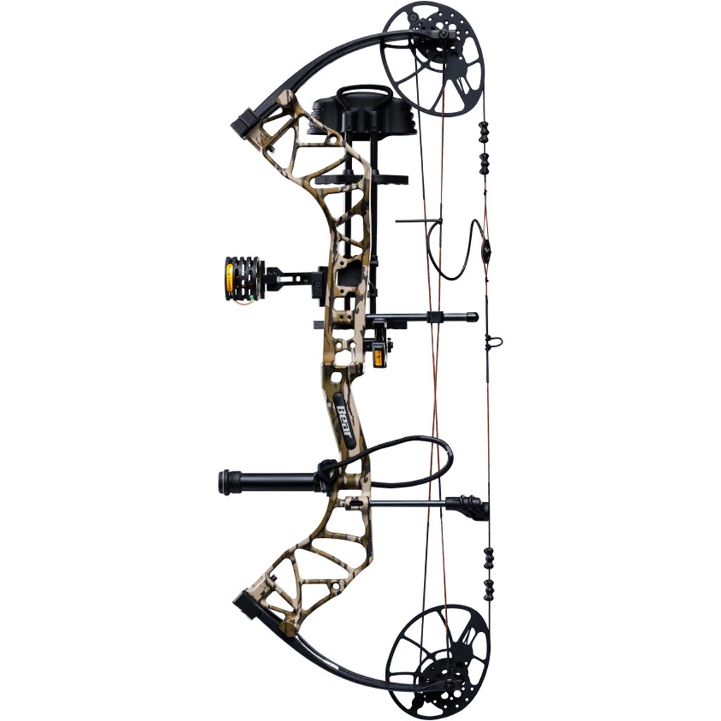 Bear Legit MAXX RTH Bow Package Mossy Oak Bottomland/Black 10-70 lbs. LH