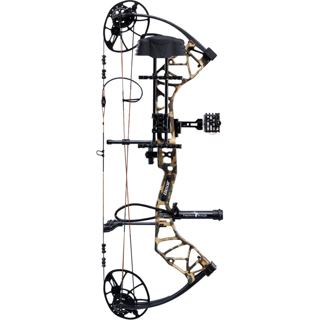 1502476_3.jpg Bear Legit MAXX RTH Bow Package Fred Bear Camo/Black 10-70 lbs. RH
