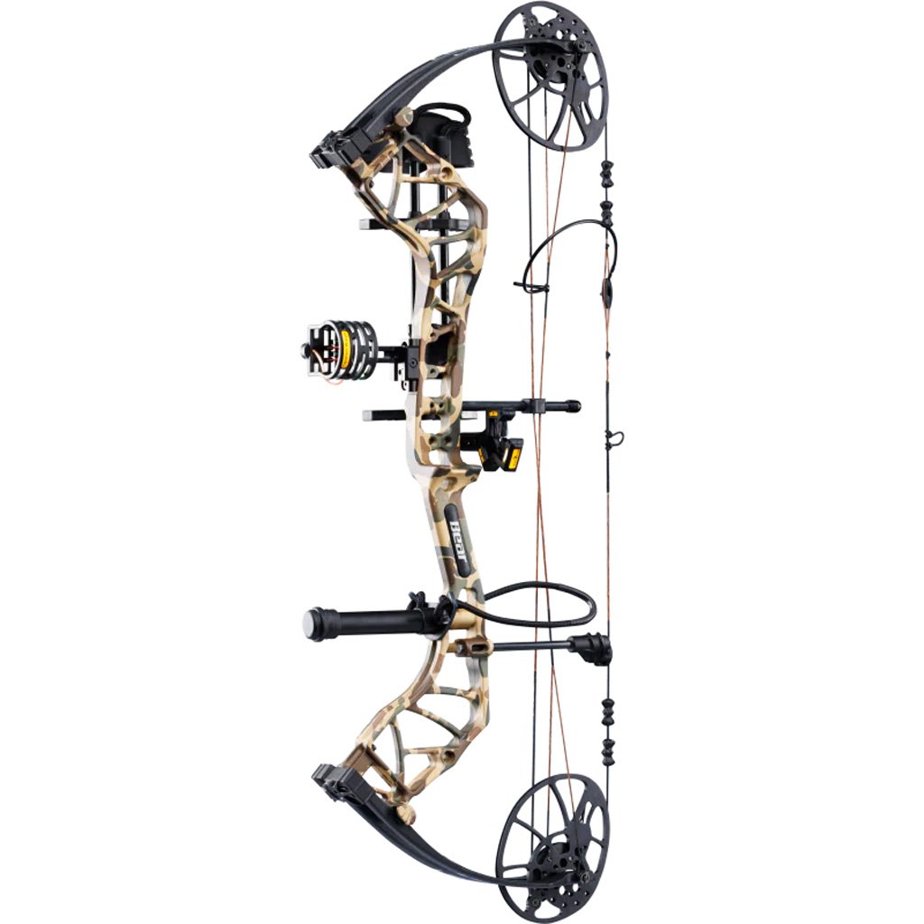 Bear Legit MAXX RTH Bow Package Fred Bear Camo/Black 10-70 lbs. LH