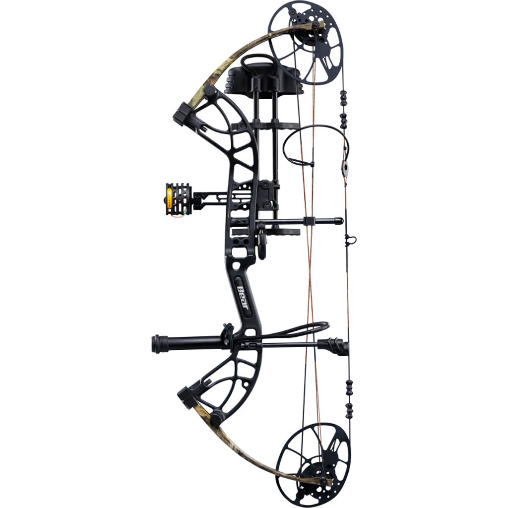 Bear Cruzer G4 RTH Bow Package Black/Mossy Oak Roots 10-70 lbs. RH