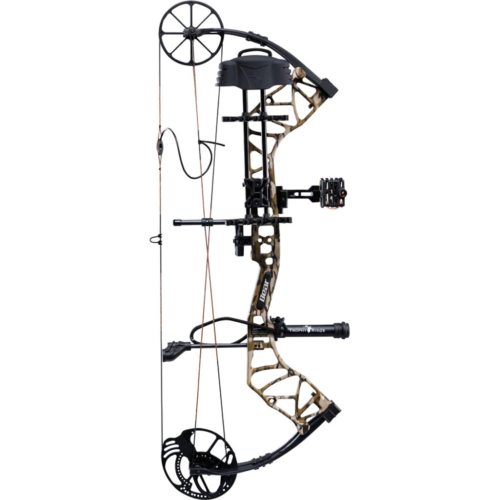 Bear Species XT RTH Bow Package Mossy Oak Bottomland/Black 55-70 lbs RH