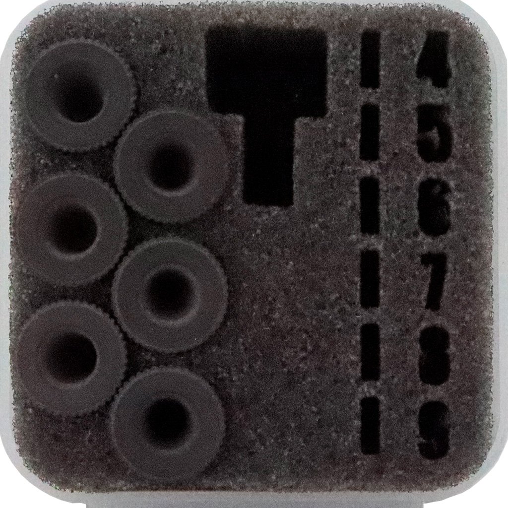 Specialty Iron I Rifle Peep Aperture Kit Contains all 6 Apertures