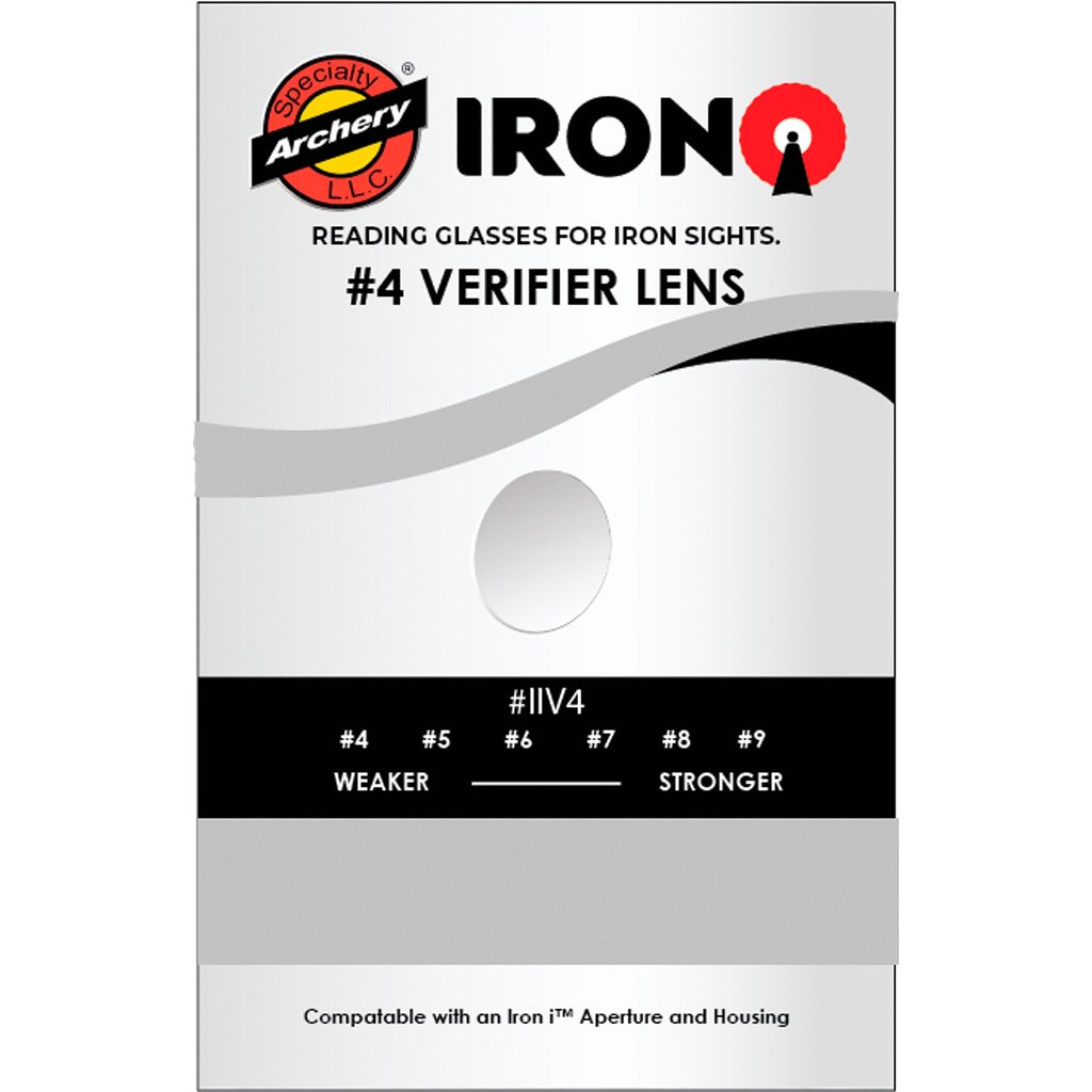 Specialty Iron I Rifle Peep Verifier #4 Silver