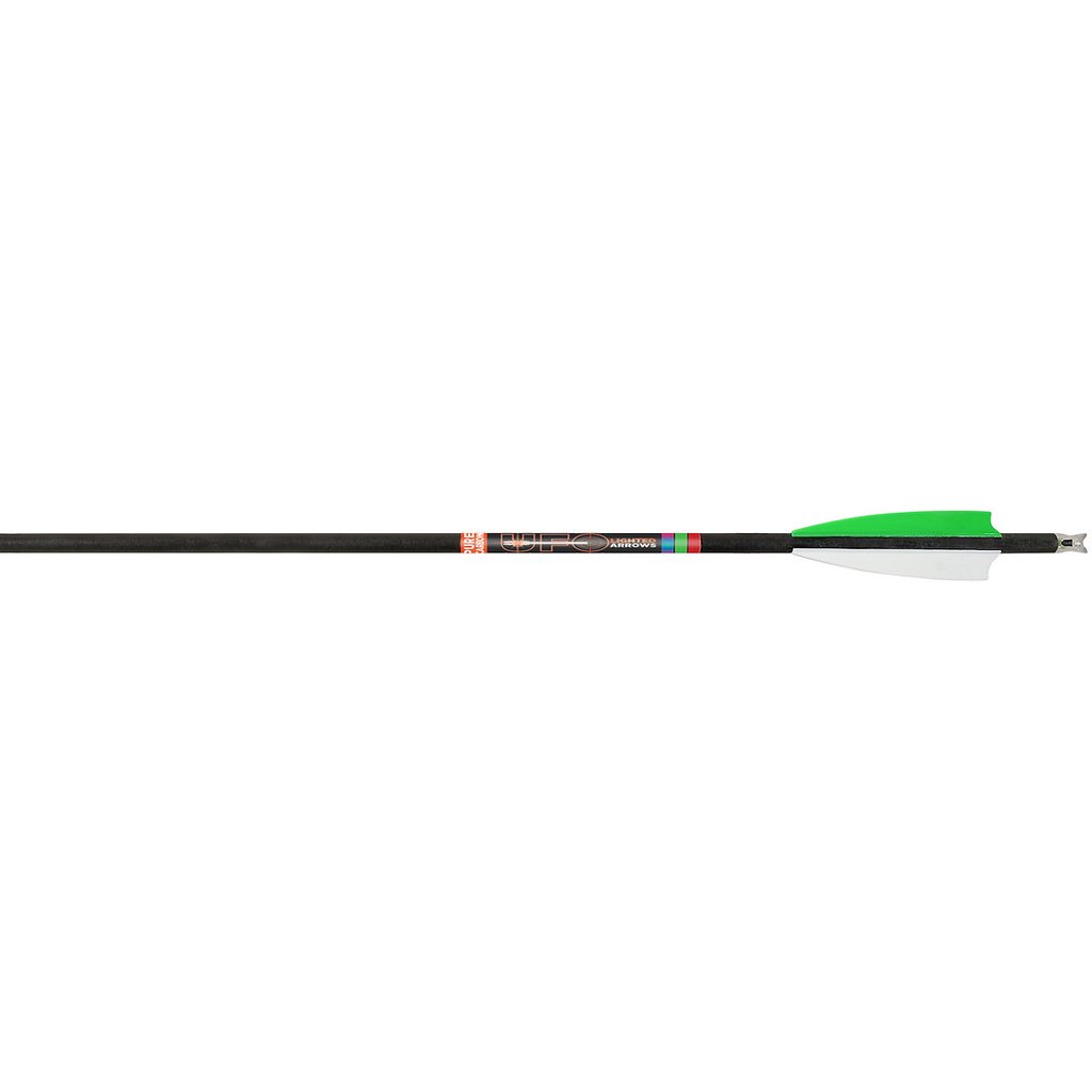 1502657_1.jpg 30-06 UFO Lighted Moon Nock Carbon Crossbow Bolt Green 20 in. 3 pk.