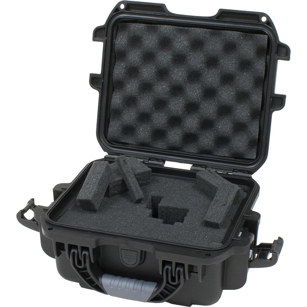 1502832_2.jpg Nanuk Pistol and Accessory Hard Case w/Foam Black 9.4 in. x 7.4 in. x 5 in.