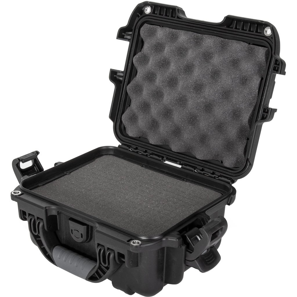 1502832_3.jpg Nanuk Pistol and Accessory Hard Case w/Foam Black 9.4 in. x 7.4 in. x 5 in.