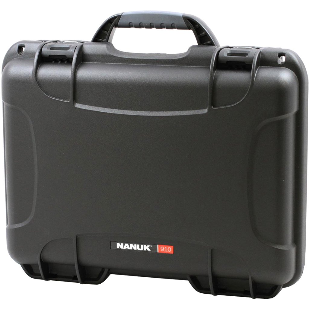 1502836_1.jpg Nanuk Pistol and Accessory Hard Case w/Foam Black 13.2 in. x 9.2 in. x 3.8 in.