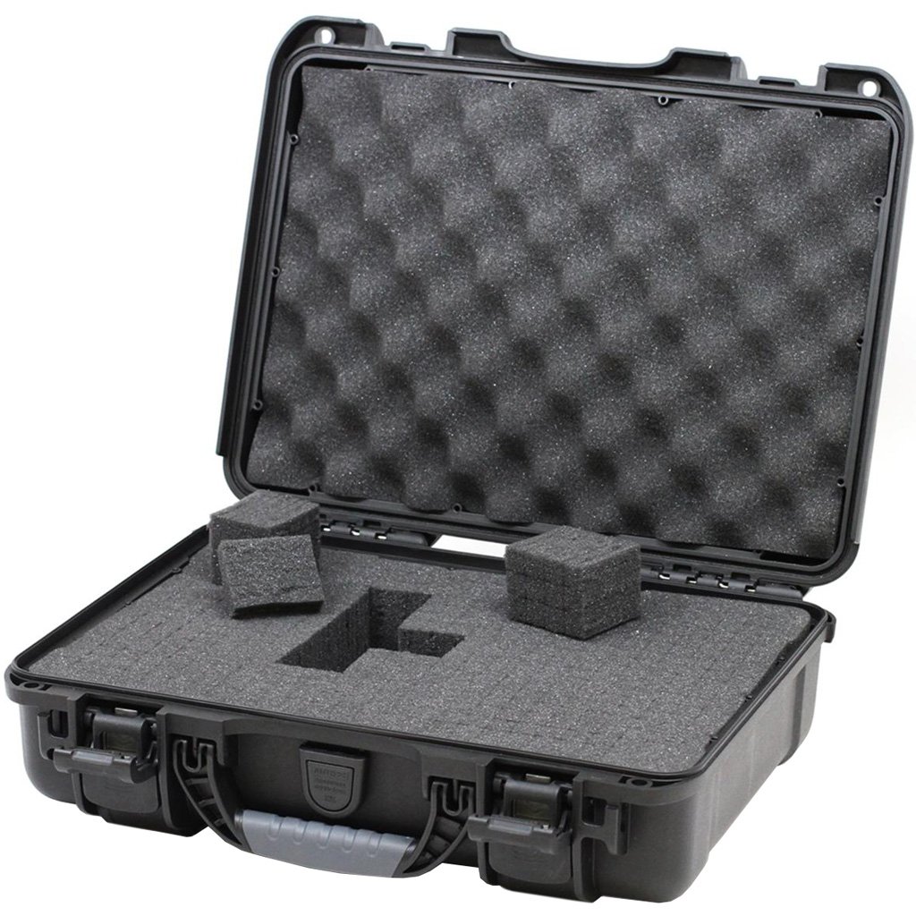 1502836_2.jpg Nanuk Pistol and Accessory Hard Case w/Foam Black 13.2 in. x 9.2 in. x 3.8 in.