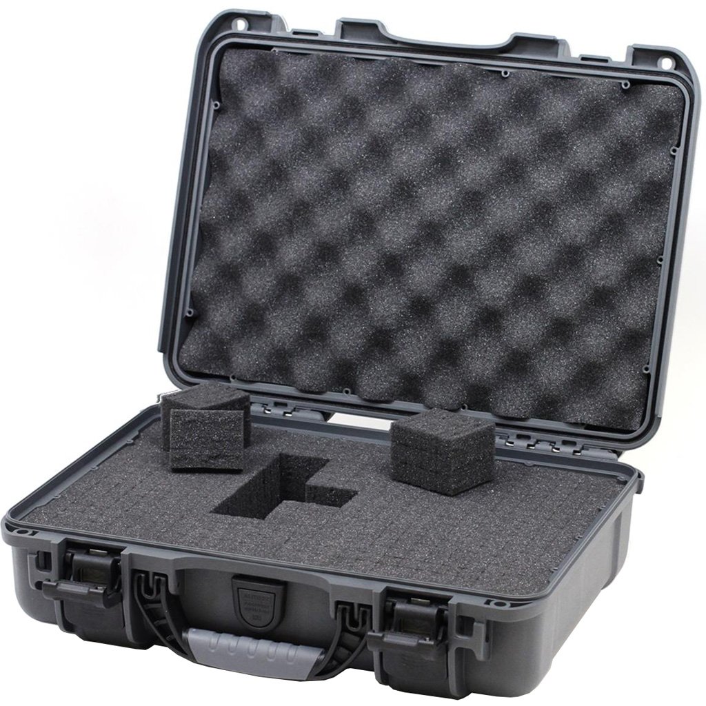 1502837_2.jpg Nanuk Pistol and Accessory Hard Case w/Foam Graphite 13.2 in. x 9.2 in. x 3.8 in.