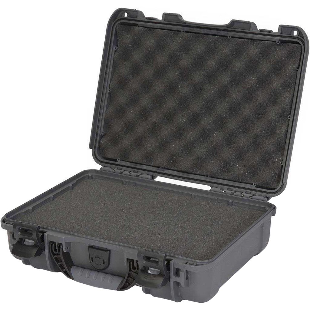 1502837_3.jpg Nanuk Pistol and Accessory Hard Case w/Foam Graphite 13.2 in. x 9.2 in. x 3.8 in.