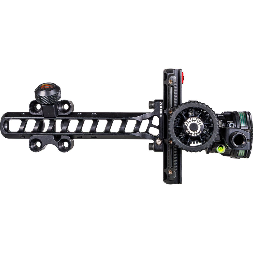 1502895_2.jpg Axcel Driver Plus Slider Sight w/AVX-31 Scope Stealth BH .019 Green Fiber Single Pin RH
