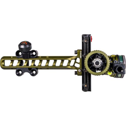 Axcel Driver Plus Slider Sight w/AVX-31 Scope Tactical BH .019 Green Fiber Single Pin RH