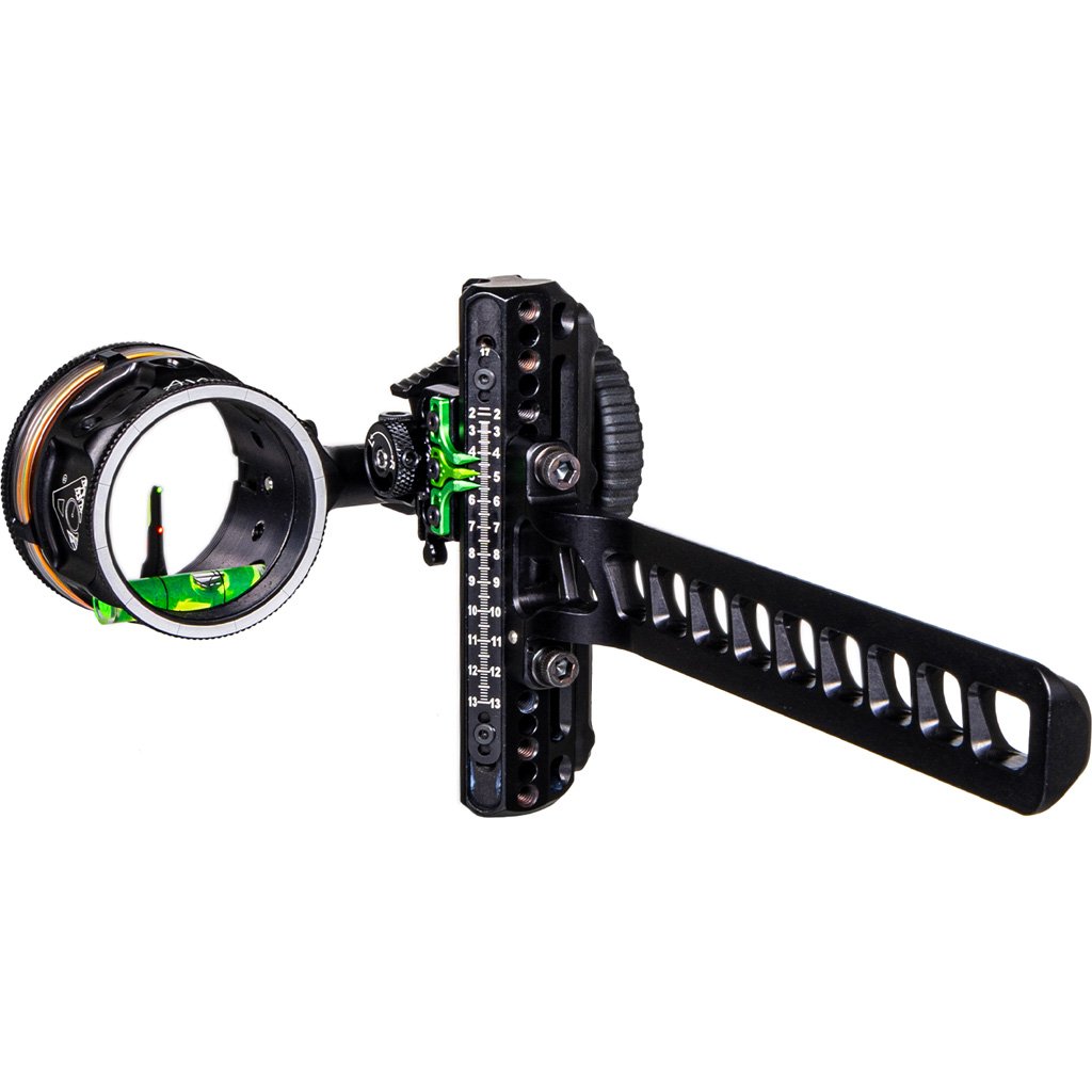 1502903_1.jpg Axcel Driver Plus Slider Sight w/AVX-41 Scope Stealth BH .019 Green and Red Fiber Ranger Pin RH