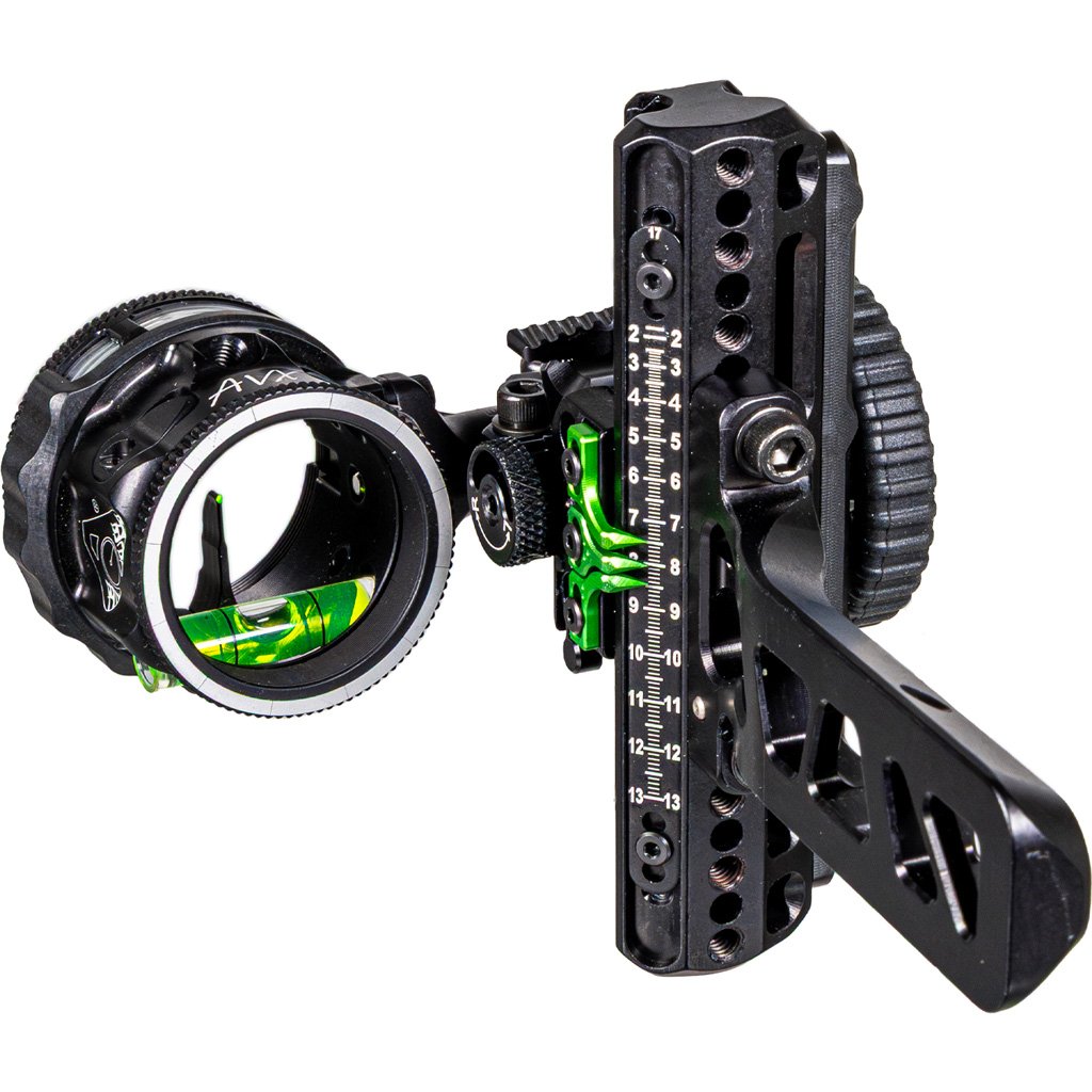 1502909_1.jpg Axcel Driver Plus Slider Sight w/AVX-31 Scope Stealth BH Bridge-Lock .019 Green Fiber 1 Pin RH