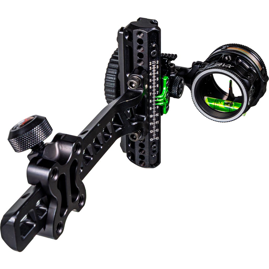 Axcel Driver Plus Slider Sight w/AVX-31 Scope Stealth BH .019 Green and Red Fiber Ranger Pin LH