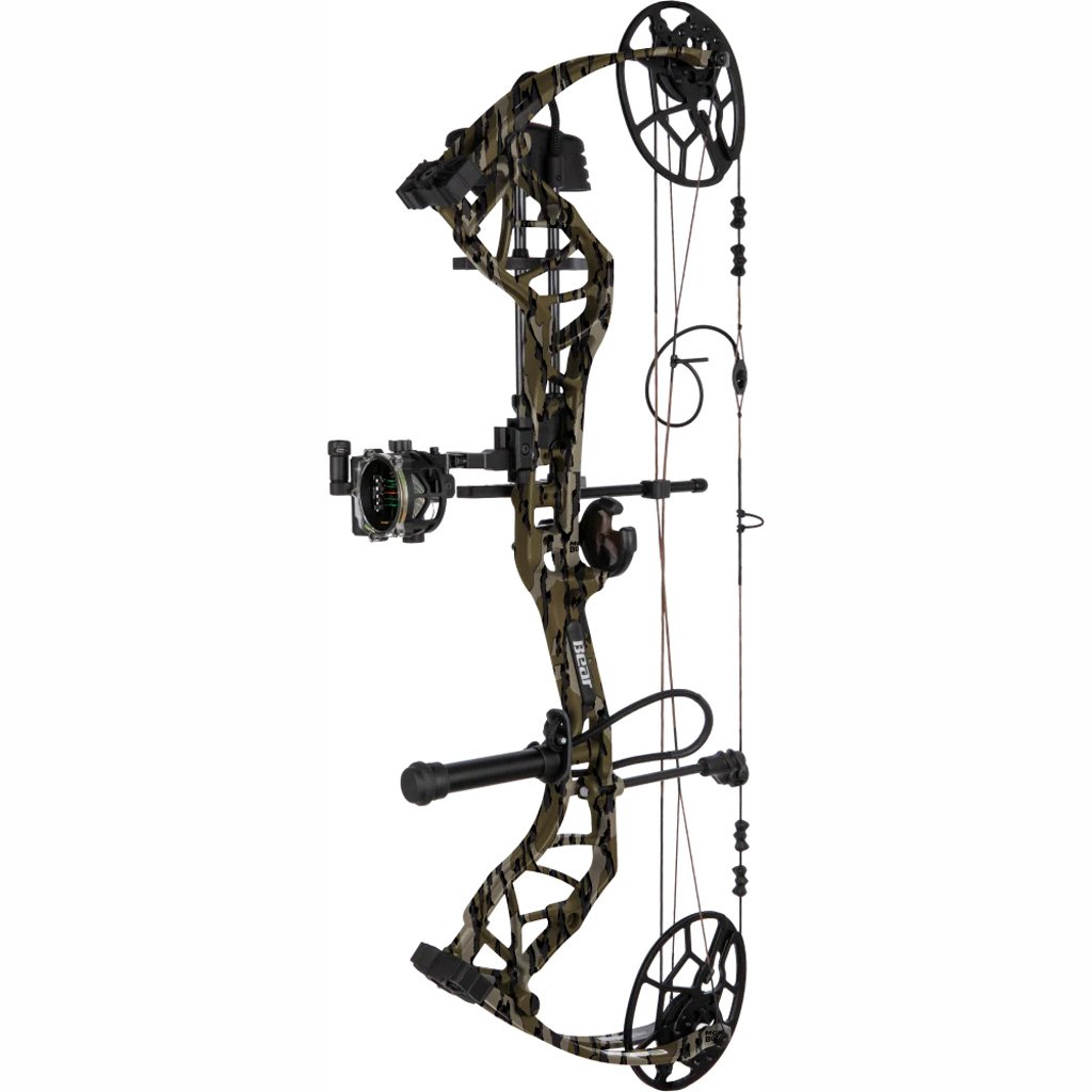 Bear Legit MAXX+ RTH Bow Package Mossy Oak Bottomland 70 lbs. LH