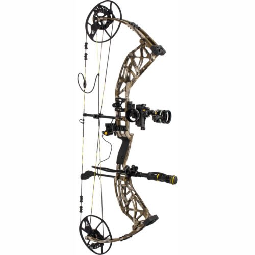 1503209_3 Bear THP Adapt 2+ HP RTH SYNC Mossy Oak Bottomland 2.0 70 lbs. RH