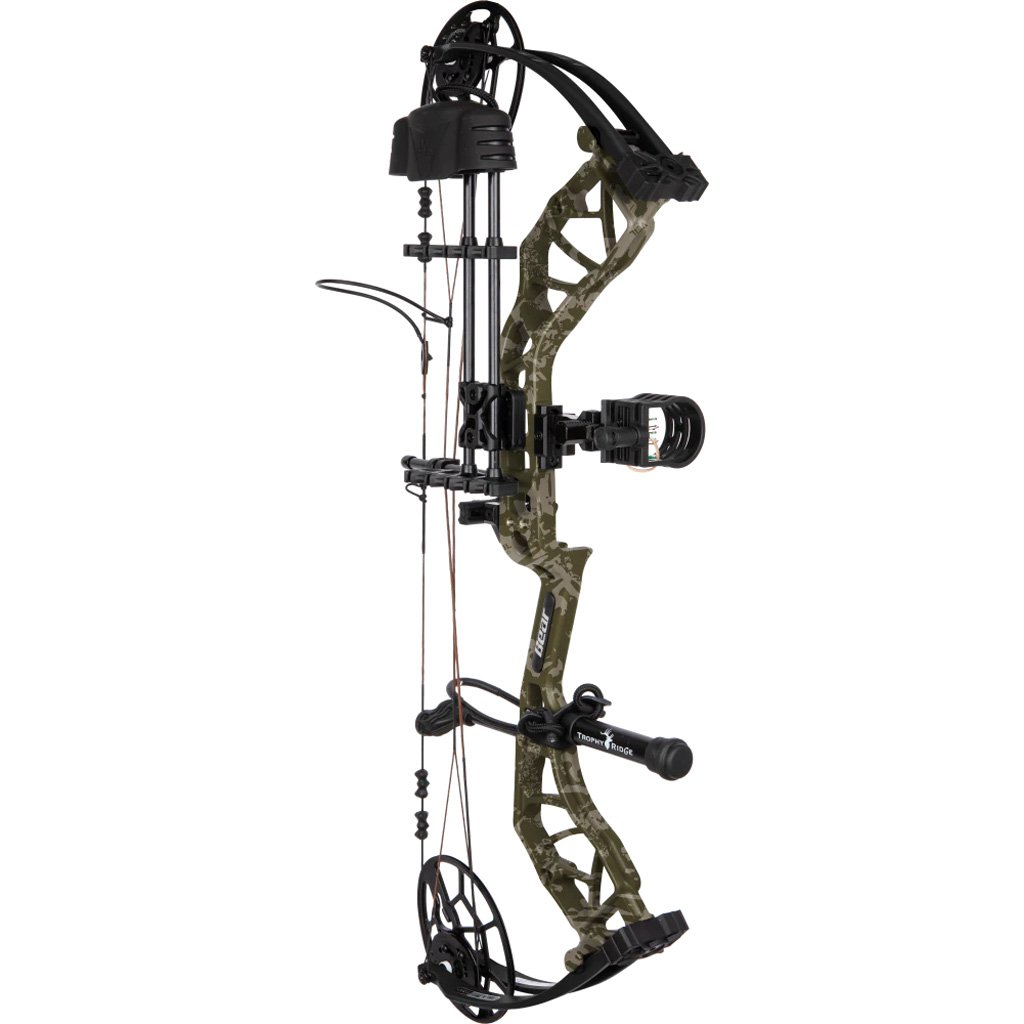 Bear Legit MAXX RTH Bow Package Veil Rush/Black 70 lbs. RH