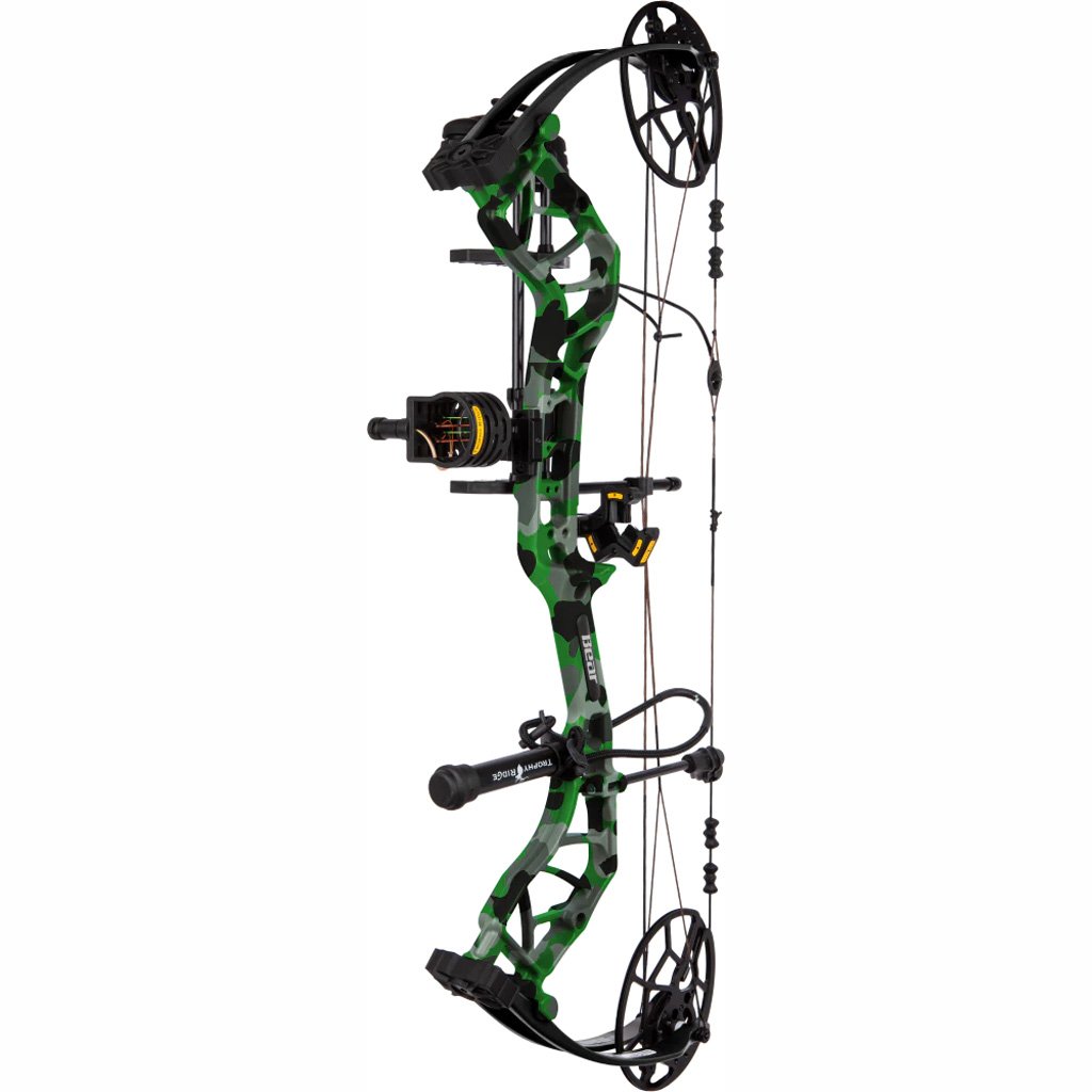 1503222_1.jpg Bear Legit MAXX RTH Bow Package Fred Bear Electric/Black 70 lbs. LH