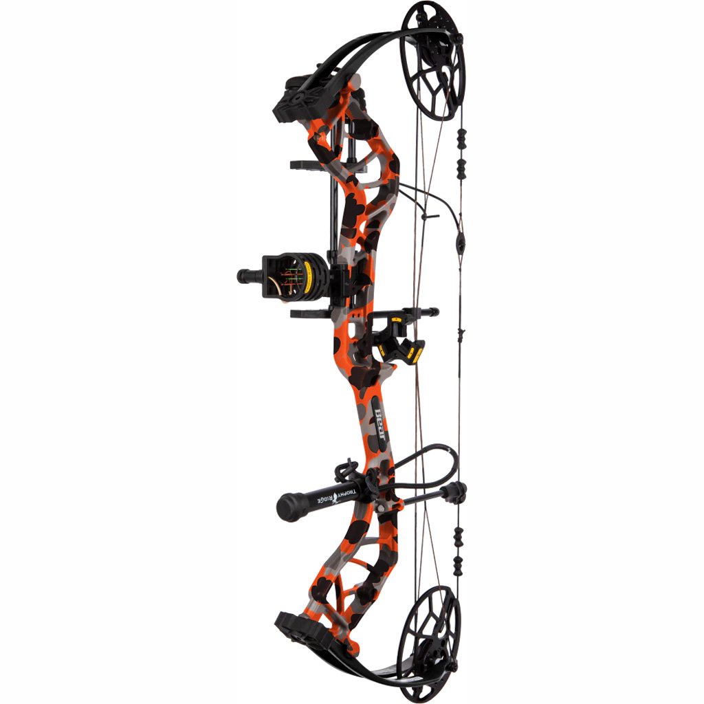 1503223_1.jpg Bear Legit MAXX RTH Bow Package Fred Bear Fire/Black 70 lbs. RH