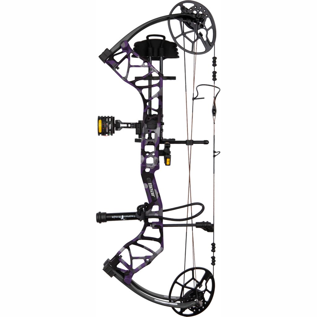 Bear Legit MAXX RTH Bow Package Fred Bear Twilight/Black 70 lbs. RH
