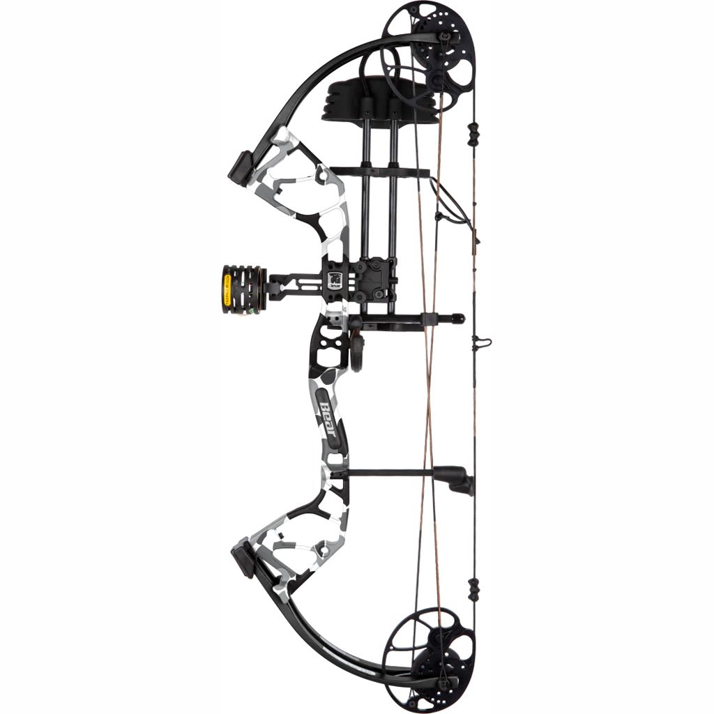 1503243_2.jpg Bear Royale RTH Bow Package Fred Bear Whiteout/Black 50 lbs. RH