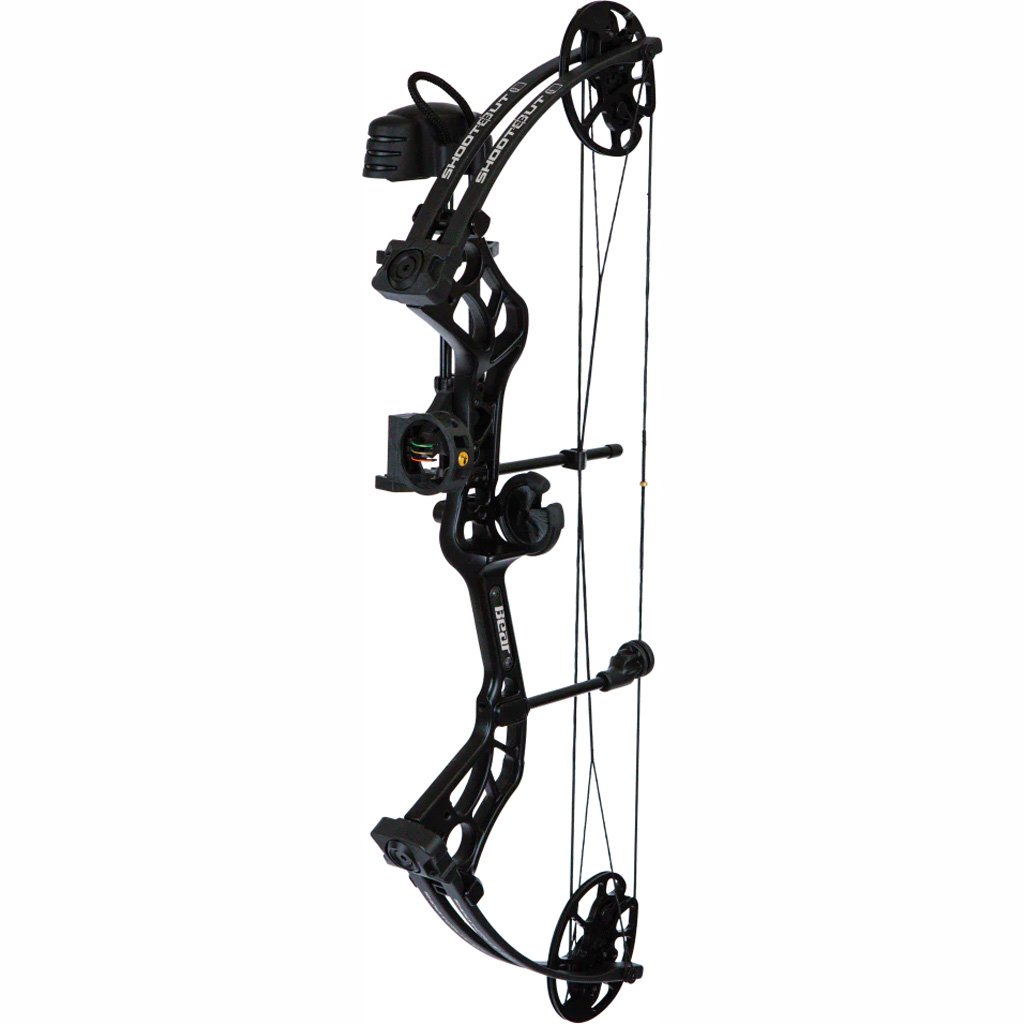 1503245_1 Bear Shootout RTH Bow Package Black 50 lbs. RH