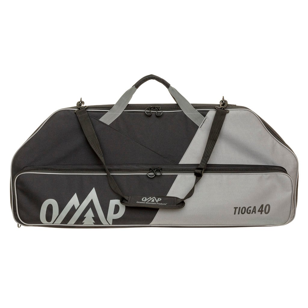 1601032_1.jpg October Mountain Tioga 40 Bow Case Black/Grey 40 in.