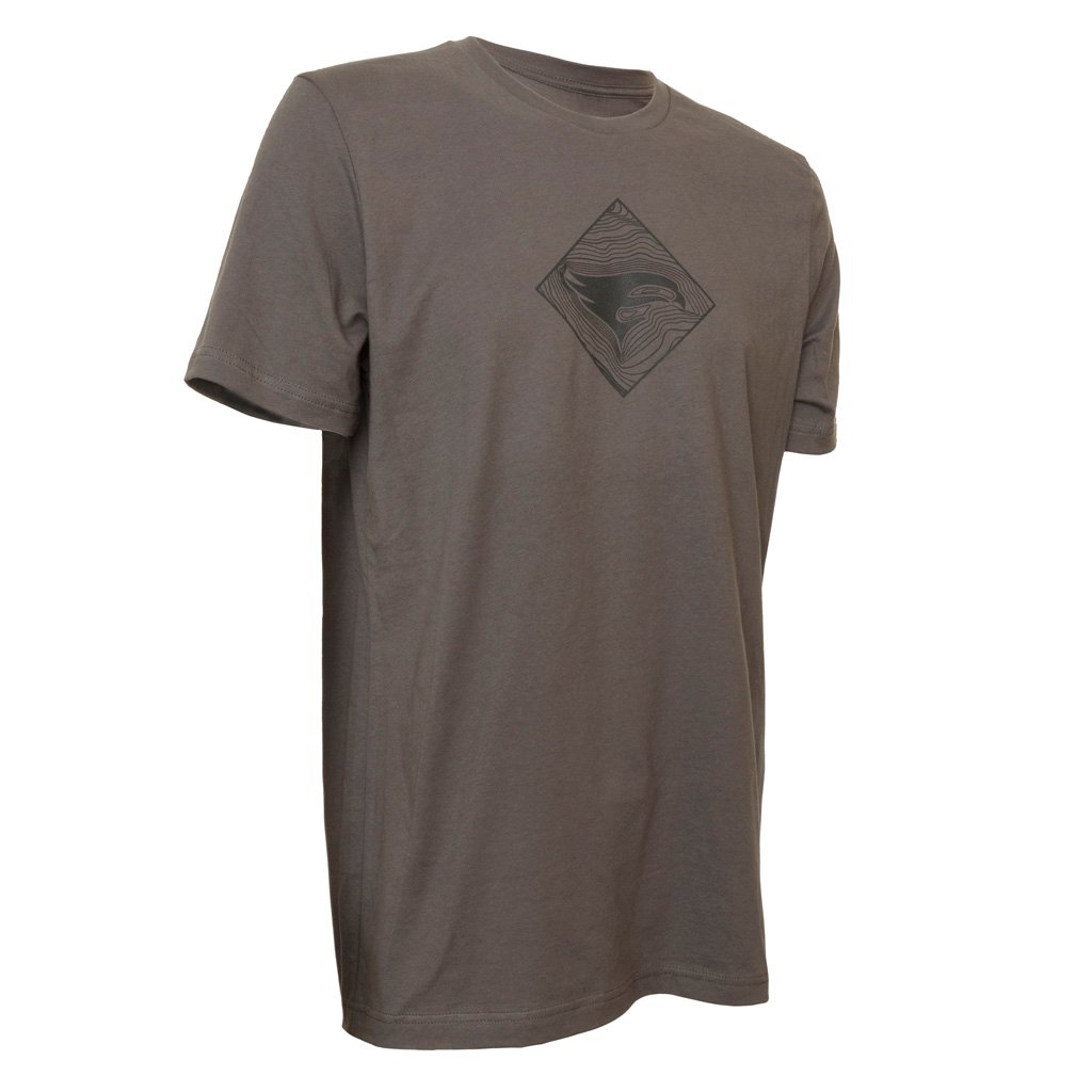 Elevation TOPO Tee Grey Medium