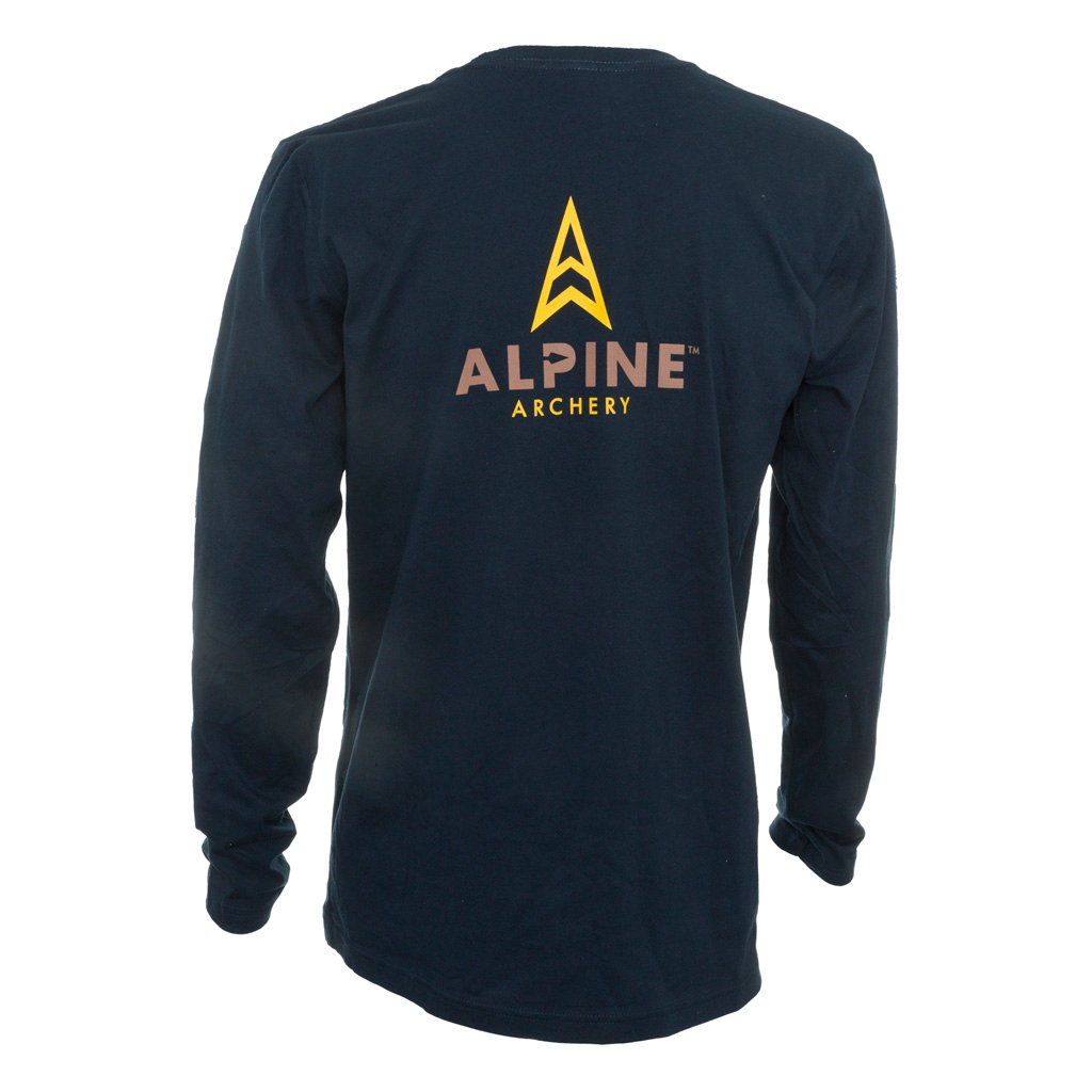 1601246_2.jpg Alpine Long Sleeve Tee Navy Medium